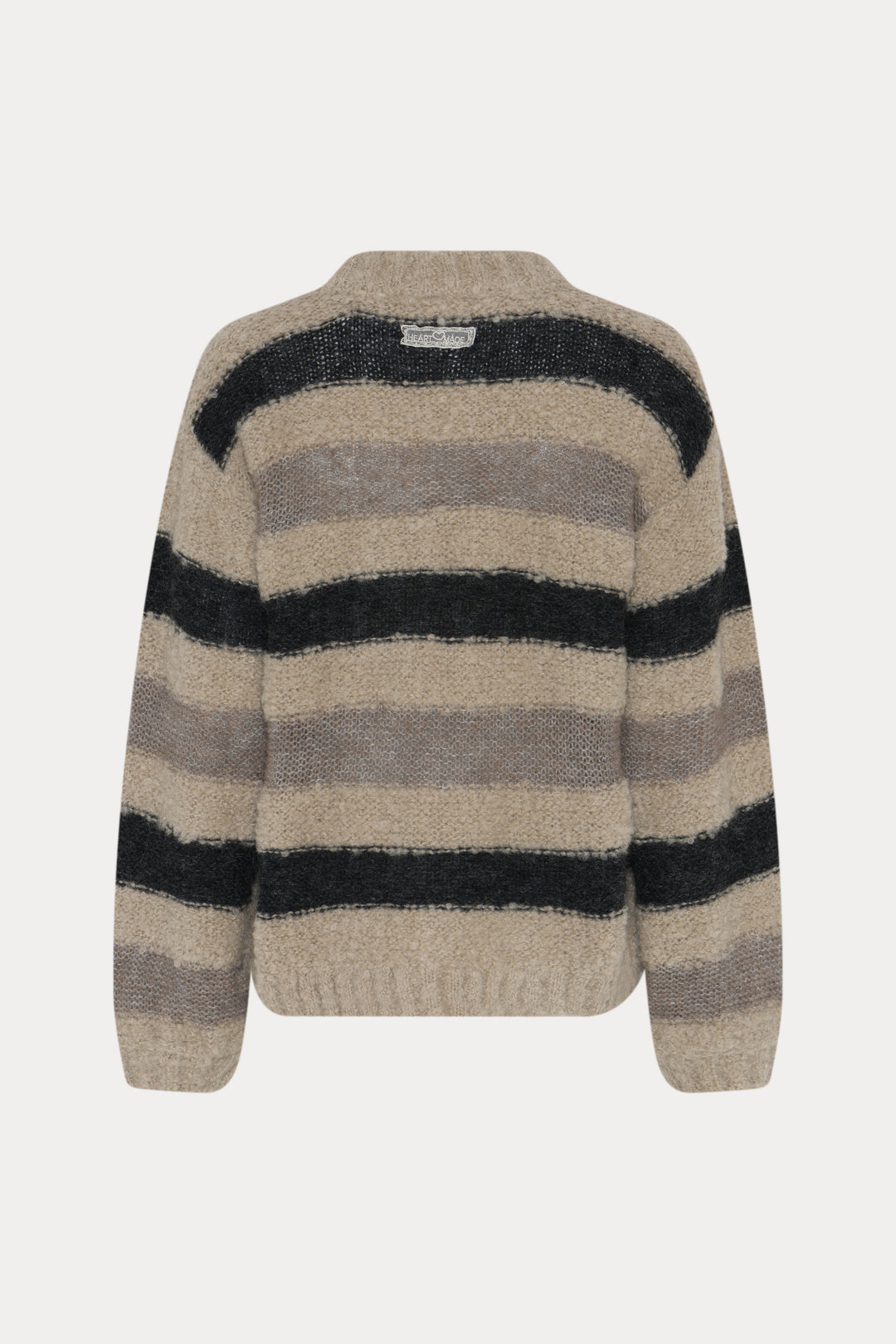 Heartmade HMKalira striktrøje KNITWEAR 609 Melange stipe