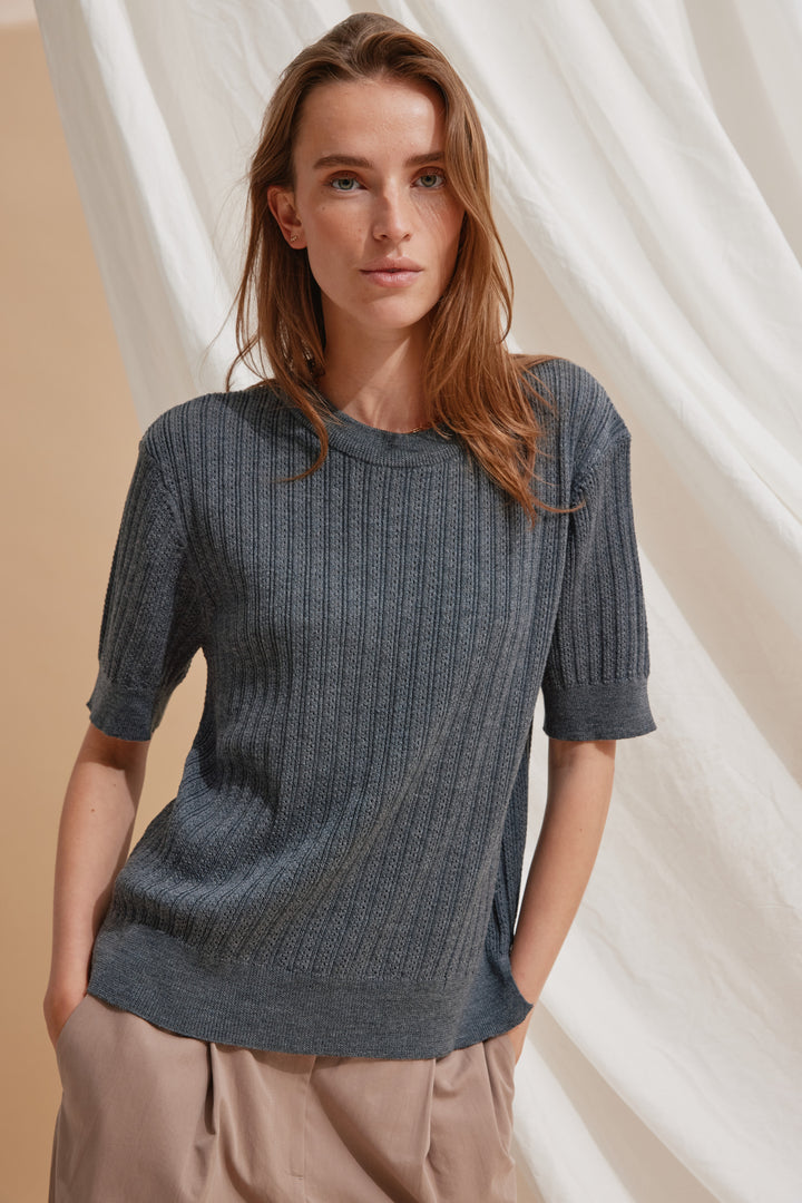 Heartmade HMKino strik KNITWEAR 115 Cuban Sand