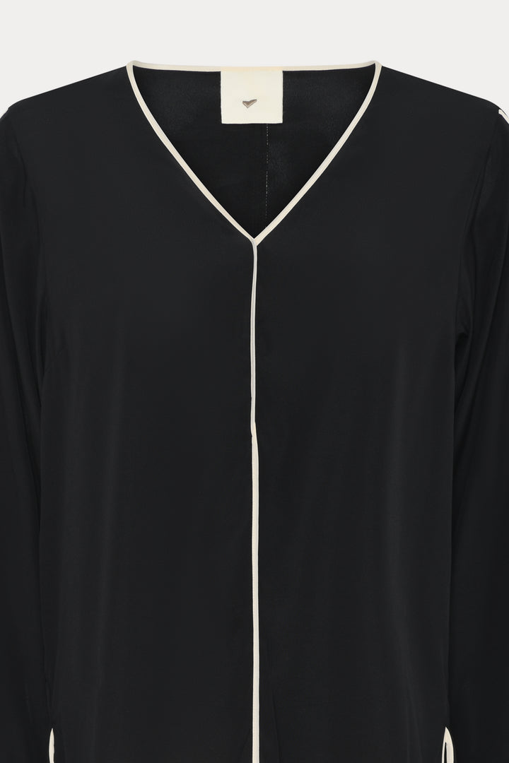 Heartmade HMMabia bluse BLOUSE Sort