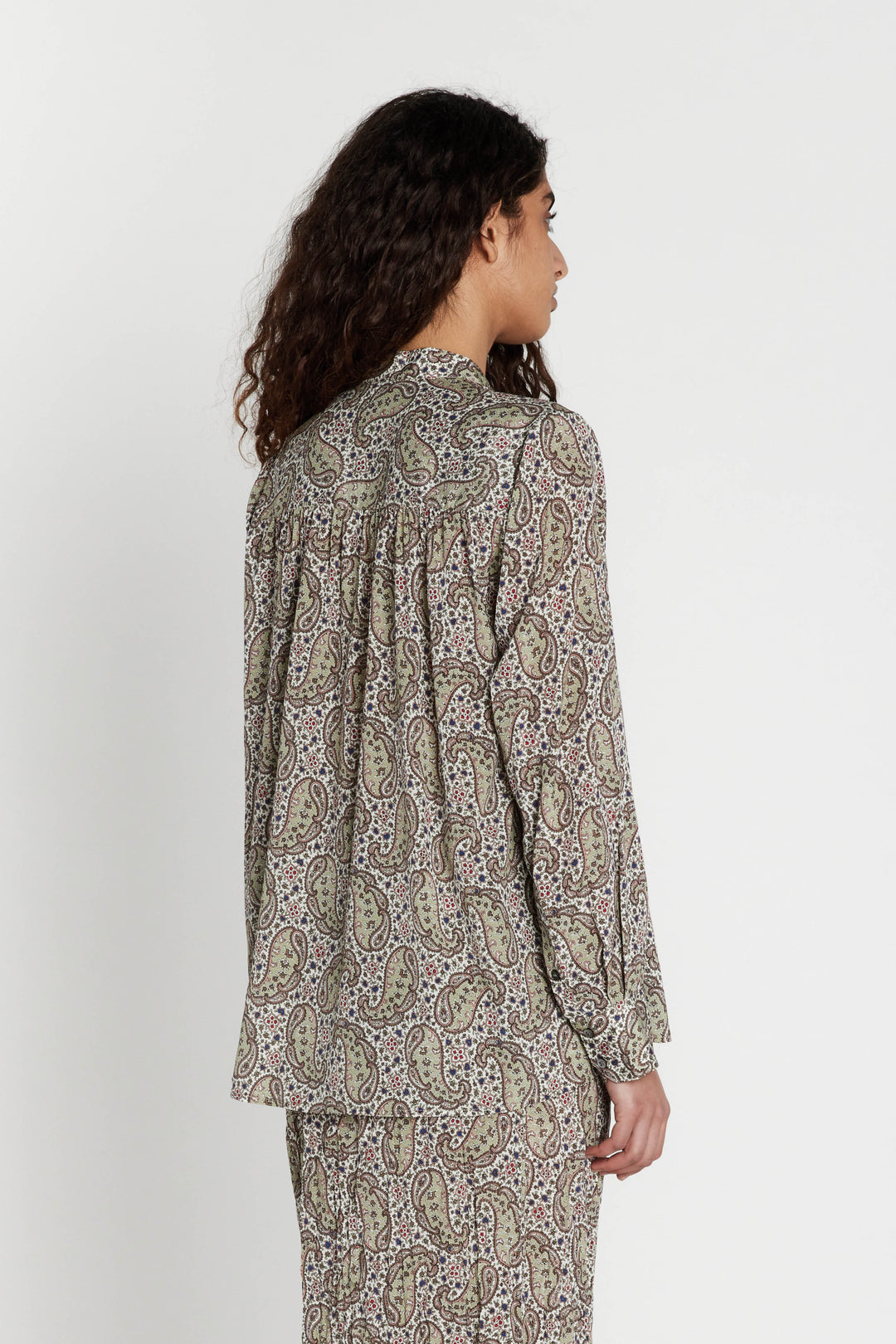 Heartmade HMMalis skjorte SHIRTS 808 Rose paisley print