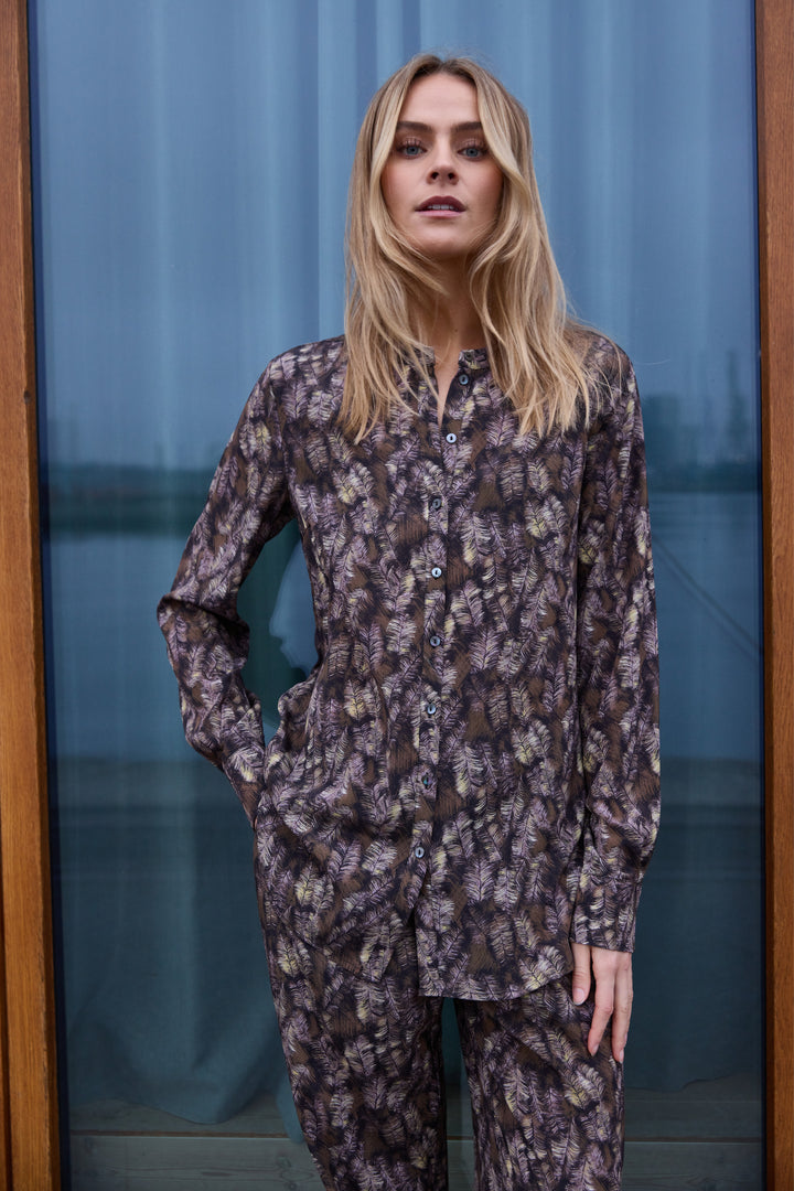 Heartmade HMMaple skjorte SHIRTS 114 Feather