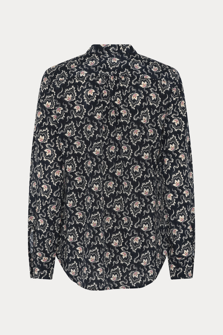 Heartmade HMMaple skjorte SHIRTS 202 Navy Dekor