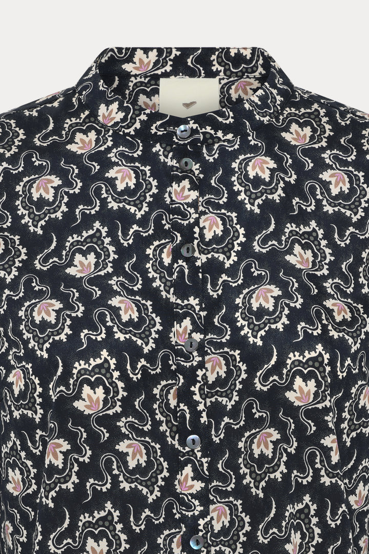 Heartmade HMMaple skjorte SHIRTS 202 Navy Dekor