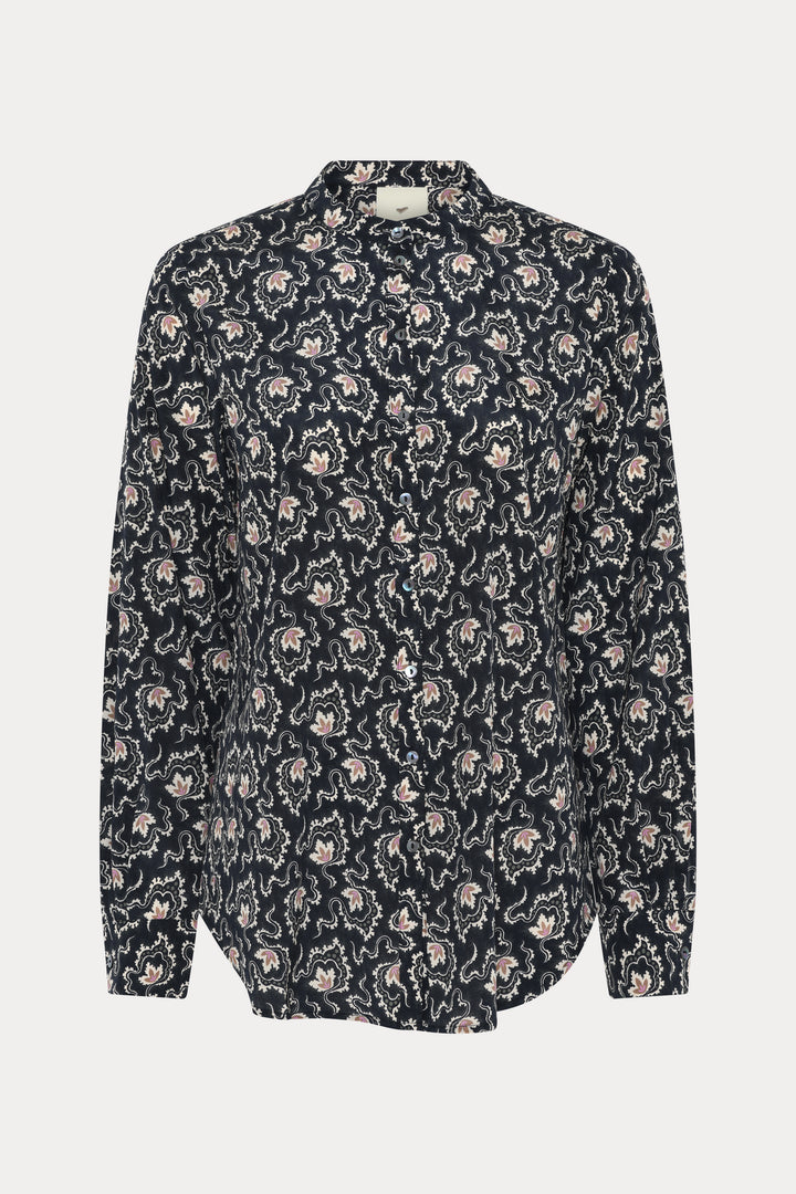 Heartmade HMMaple skjorte SHIRTS 202 Navy Dekor