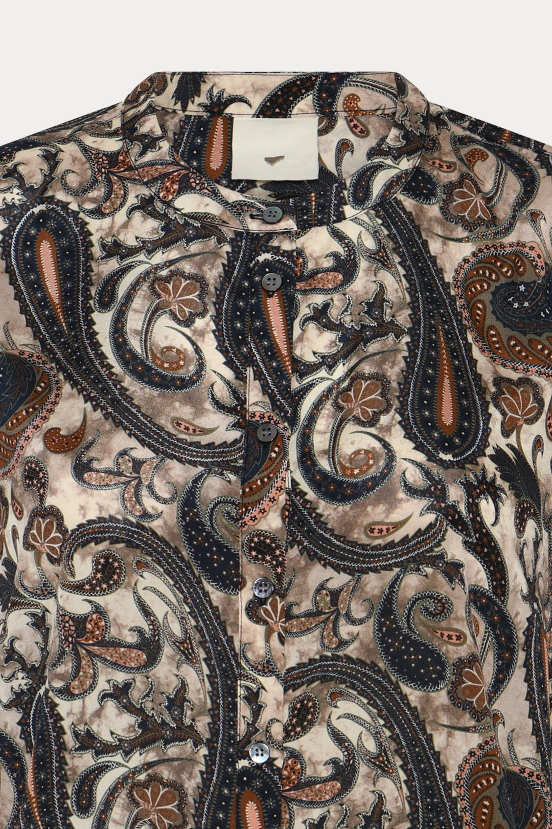 Heartmade HMMaple skjorte SHIRTS 803 Earthy Paisley print