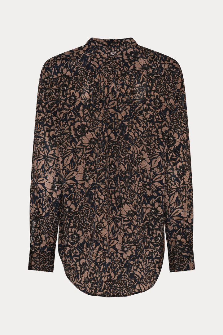 Heartmade HMMaple skjorte SHIRTS 807 Rose flower print