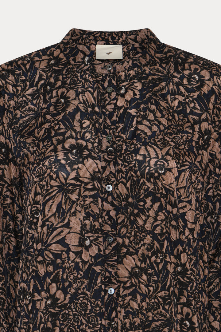 Heartmade HMMaple skjorte SHIRTS 807 Rose flower print