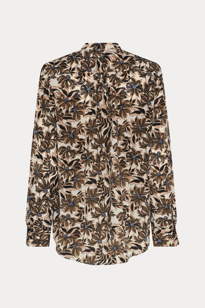 Heartmade HMMaple skjorte SHIRTS 852 Shitake print