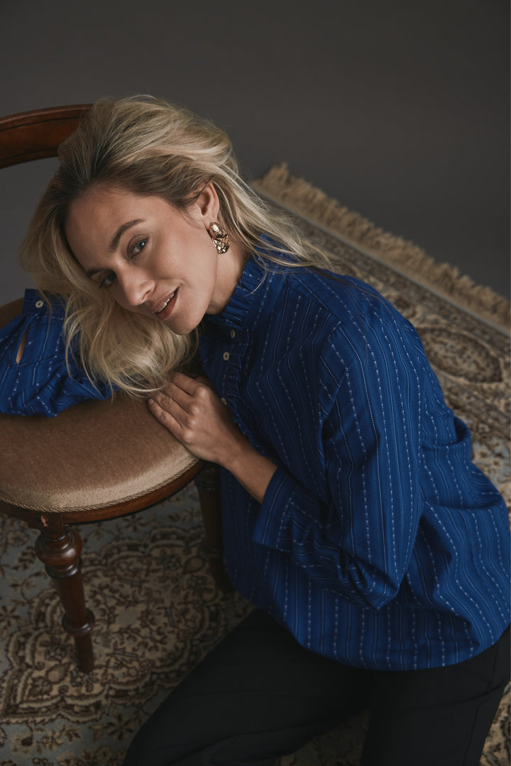 Heartmade HMMarisa bluse SHIRTS 25 Cobalt Blue