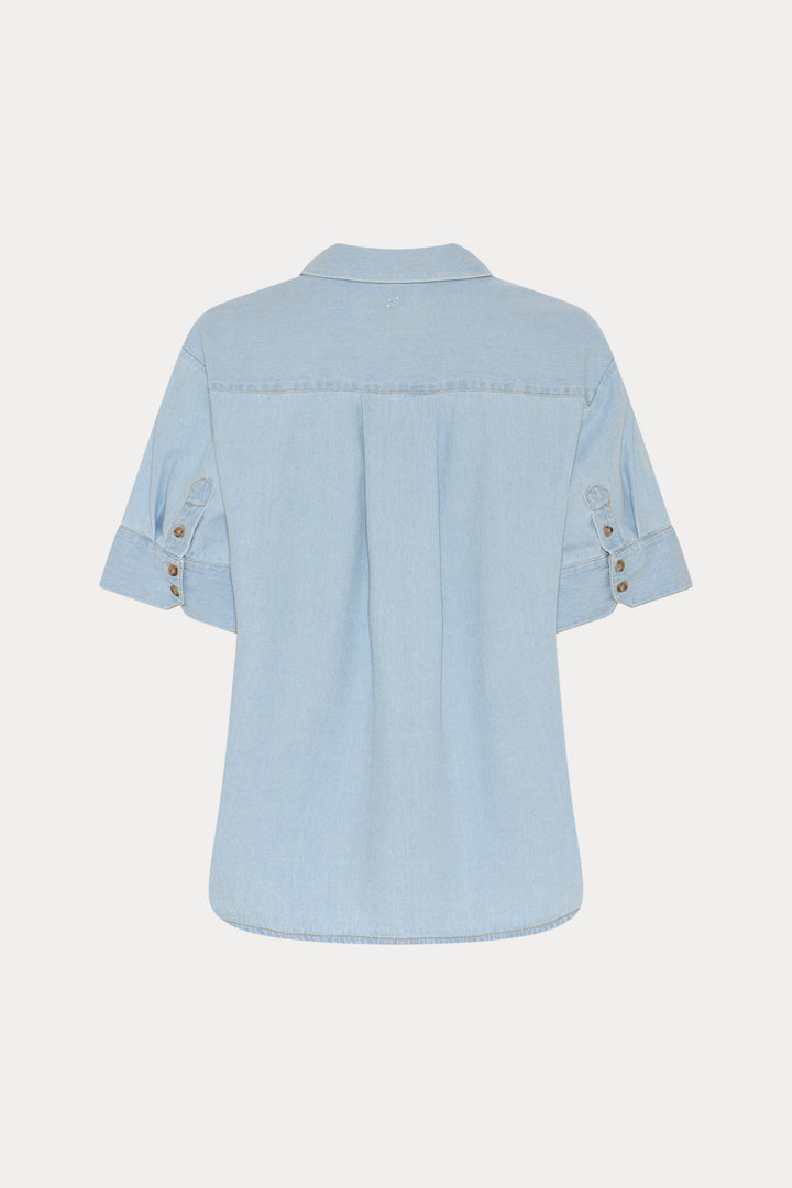 Heartmade HMMatea skjorte SHIRTS 202 Light blue denim