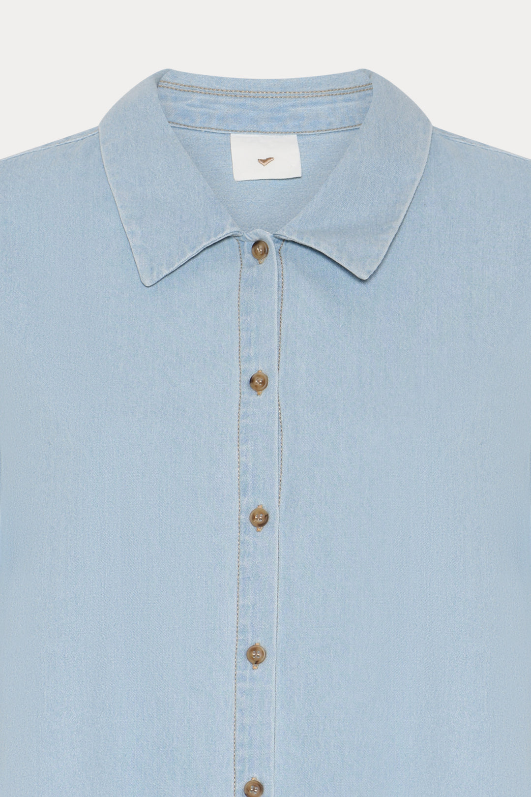 Heartmade HMMatea skjorte SHIRTS 202 Light blue denim
