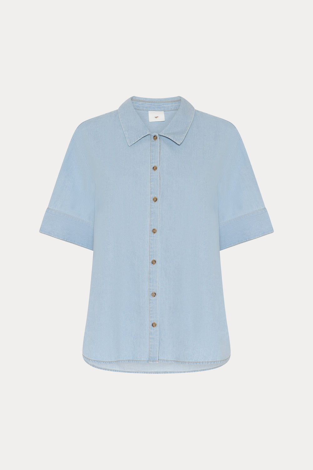 Heartmade HMMatea skjorte SHIRTS 202 Light blue denim