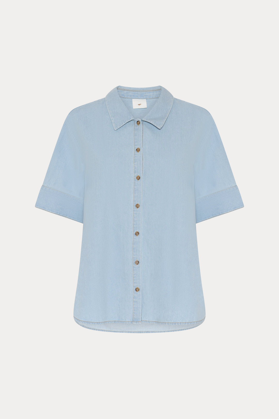 Heartmade HMMatea skjorte SHIRTS 202 Light blue denim