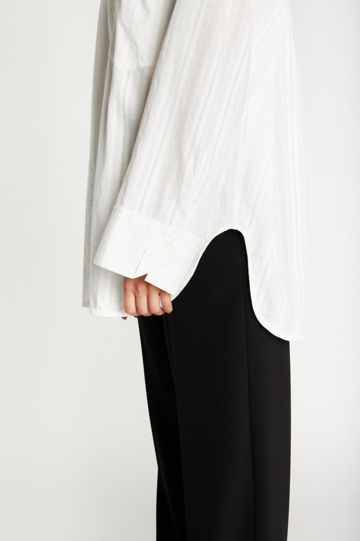 Heartmade HMMekia skjorte SHIRTS 022 White daisy
