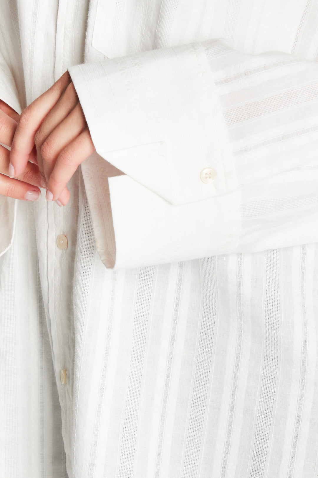 Heartmade HMMekia skjorte SHIRTS 022 White daisy