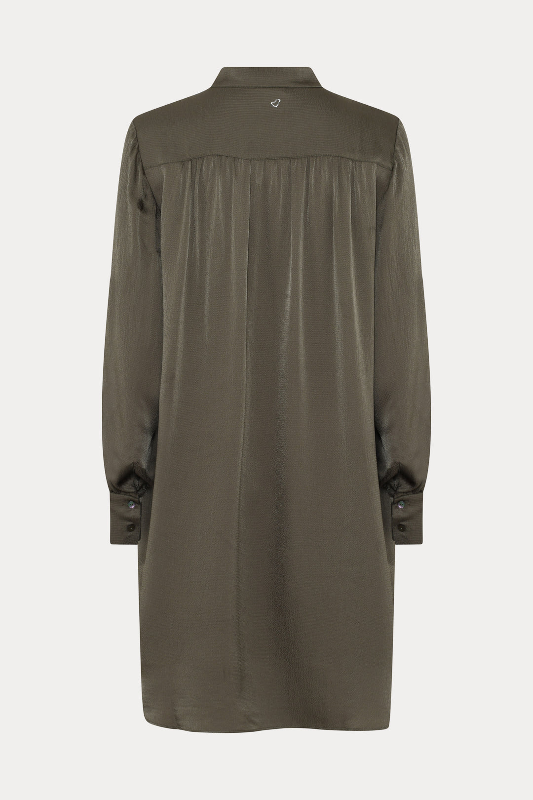 Heartmade HMMerina skjortekjole DRESSES 532 Posy Green