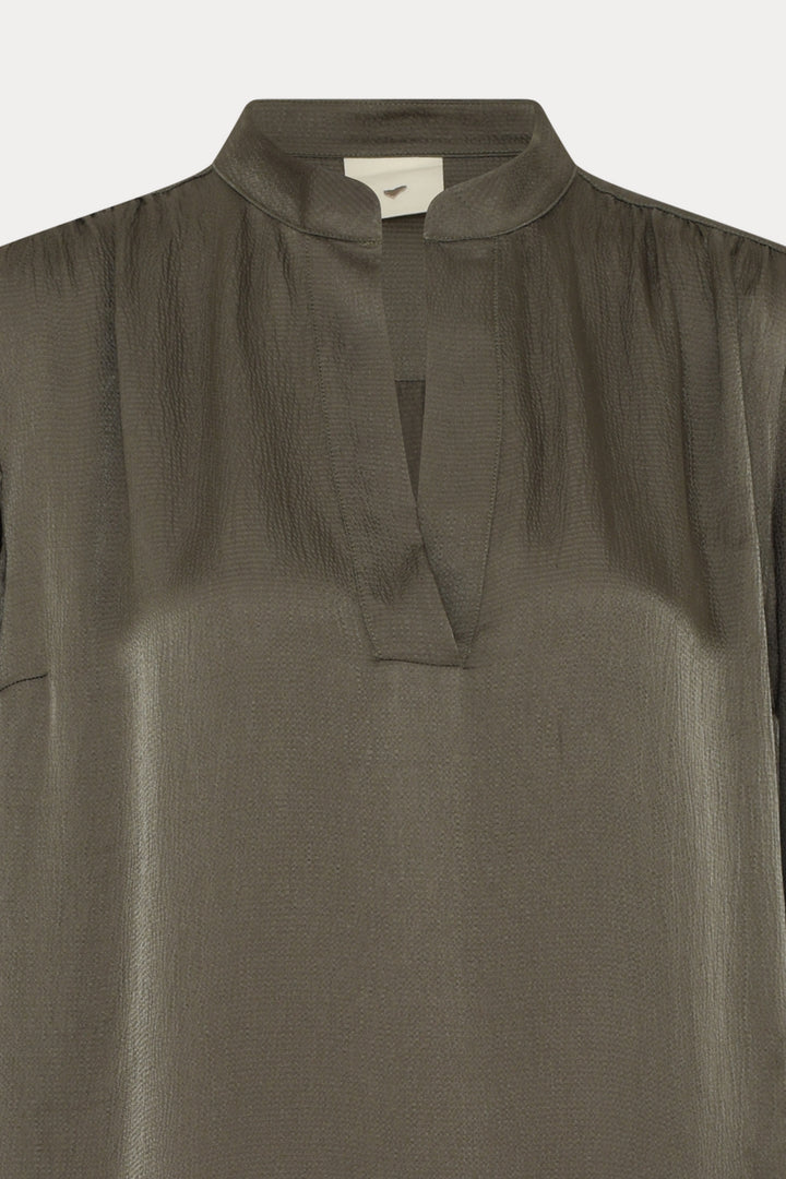 Heartmade HMMerina skjortekjole DRESSES 532 Posy Green