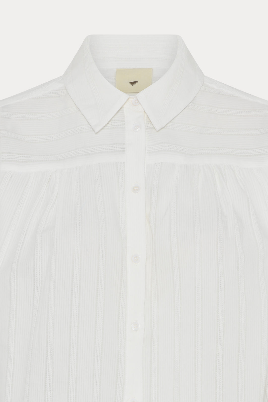Heartmade HMMesea skjorte SHIRTS 158 Bellini white