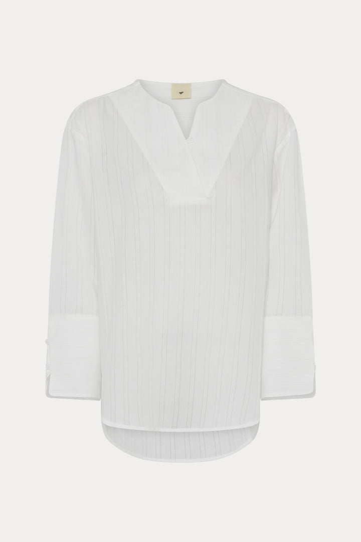 Heartmade HMMetan skjorte SHIRTS 158 Bellini white