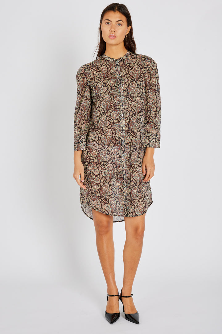 Heartmade HMMeva skjortekjole DRESSES 818 Paisley