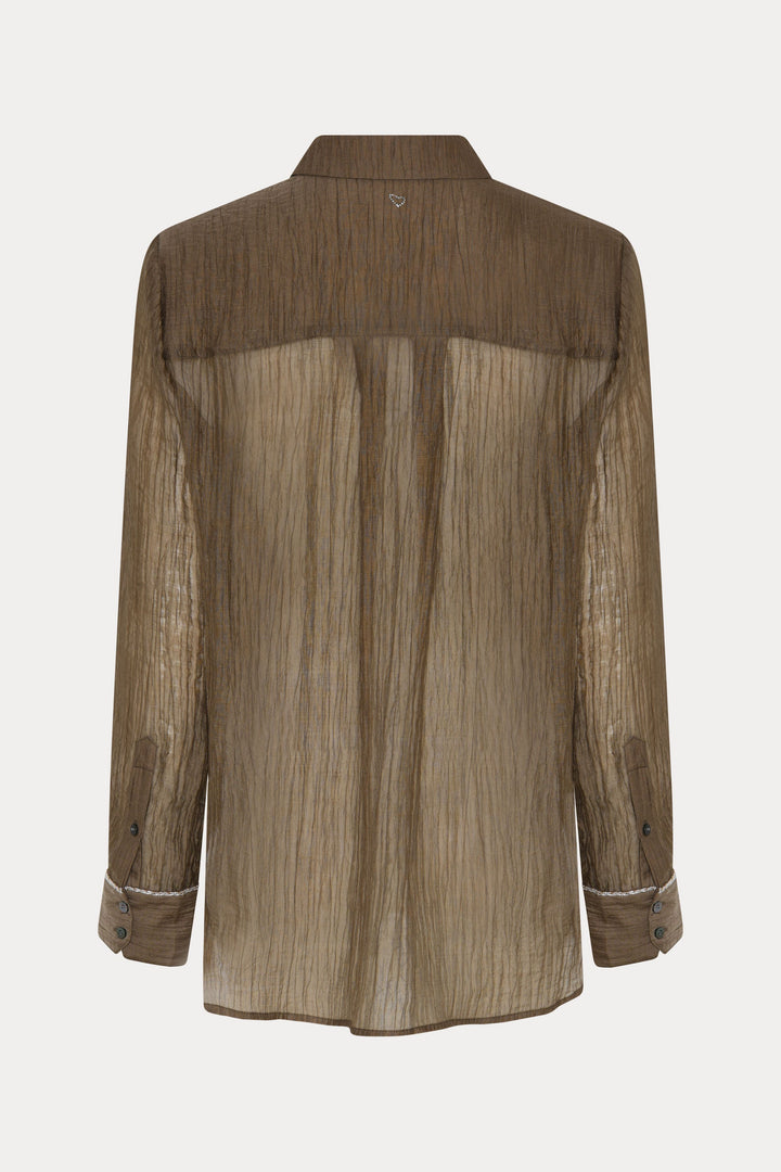 Heartmade HMMikas skjorte SHIRTS 56 Dusty Green