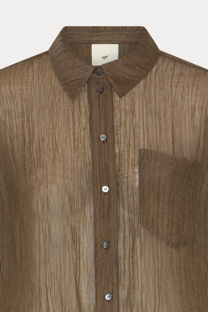 Heartmade HMMikas skjorte SHIRTS 56 Dusty Green