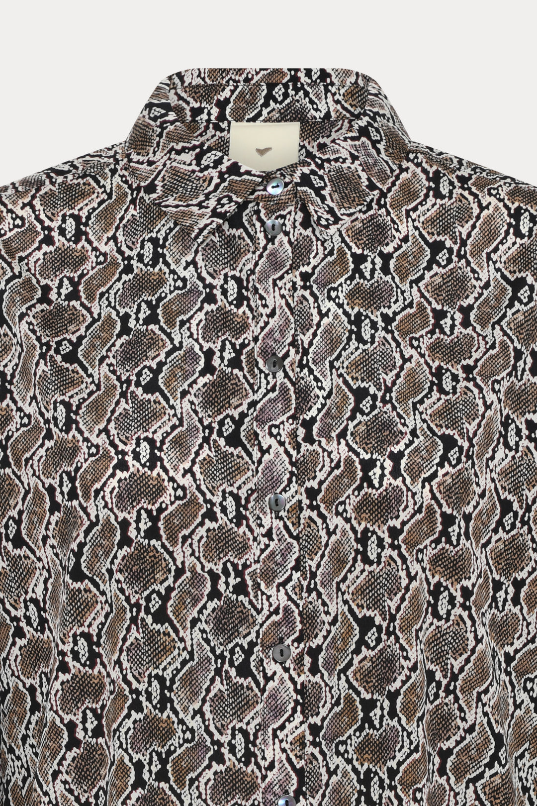 Heartmade HMMilard skjorte SHIRTS 920 Black snake