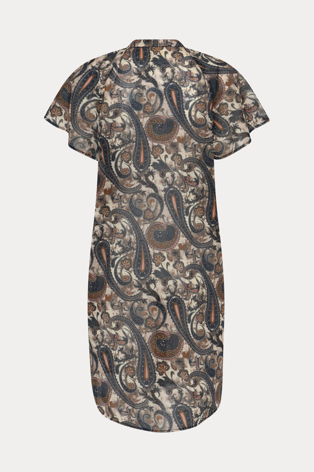 Heartmade HMMinna skjortekjole DRESSES 803 Earthy Paisley print