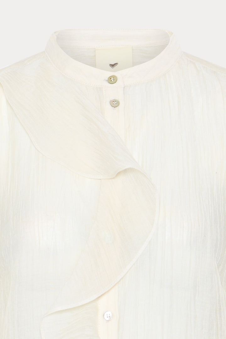 Heartmade HMMiranna skjorte SHIRTS 02 Off white