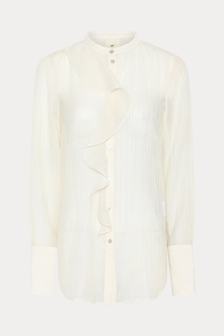 Heartmade HMMiranna skjorte SHIRTS 02 Off white