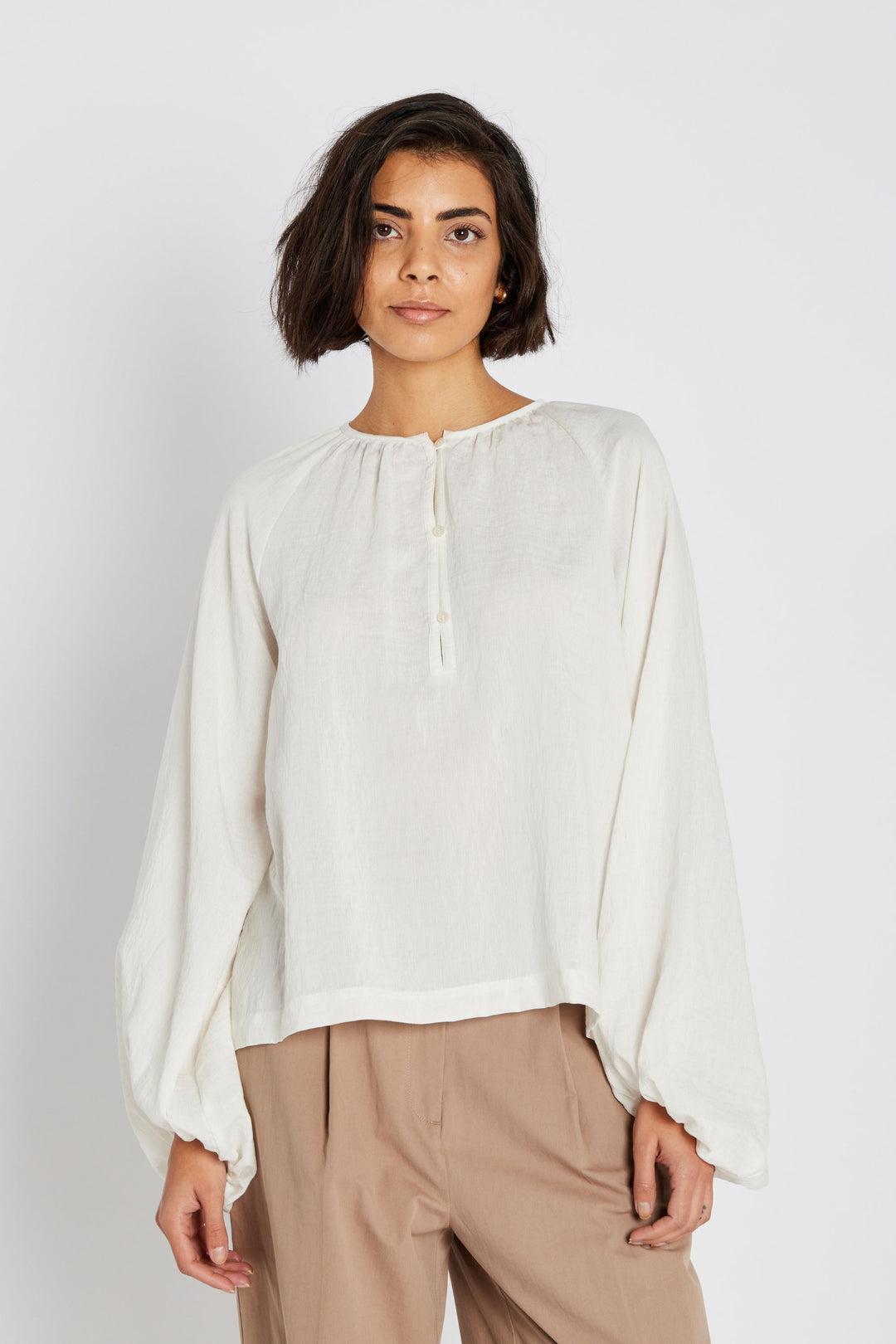 Heartmade HMMirla bluse BLOUSE 02 Off white