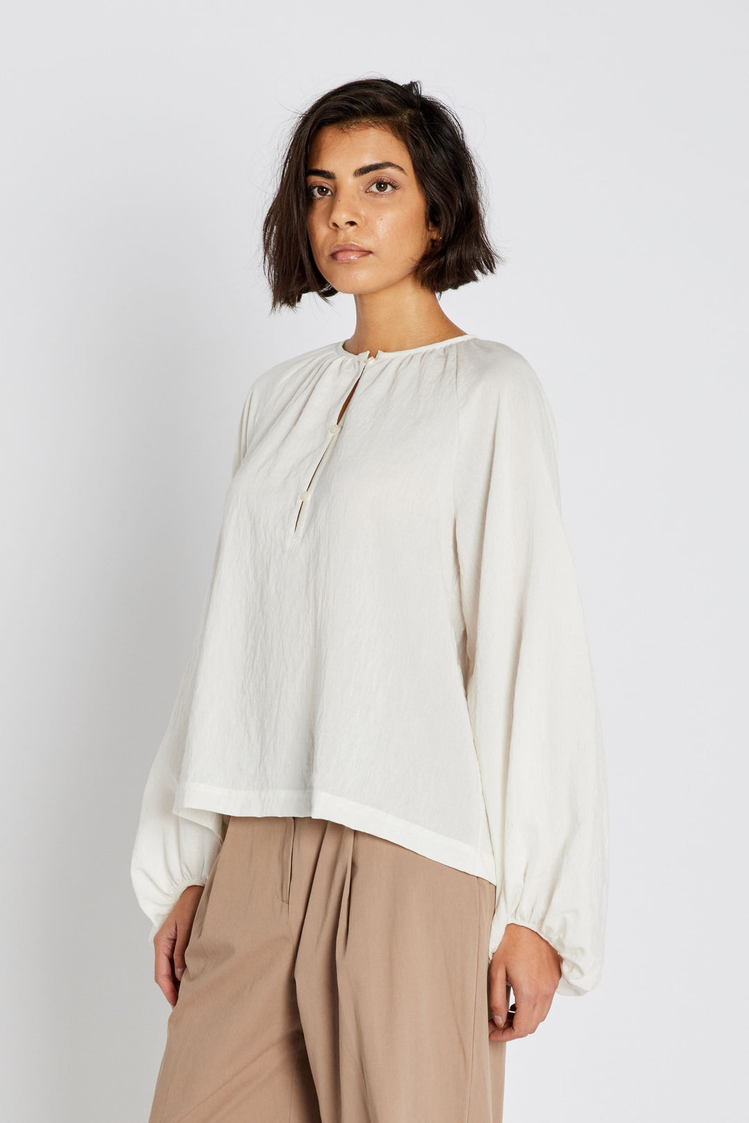 Heartmade HMMirla bluse BLOUSE 02 Off white