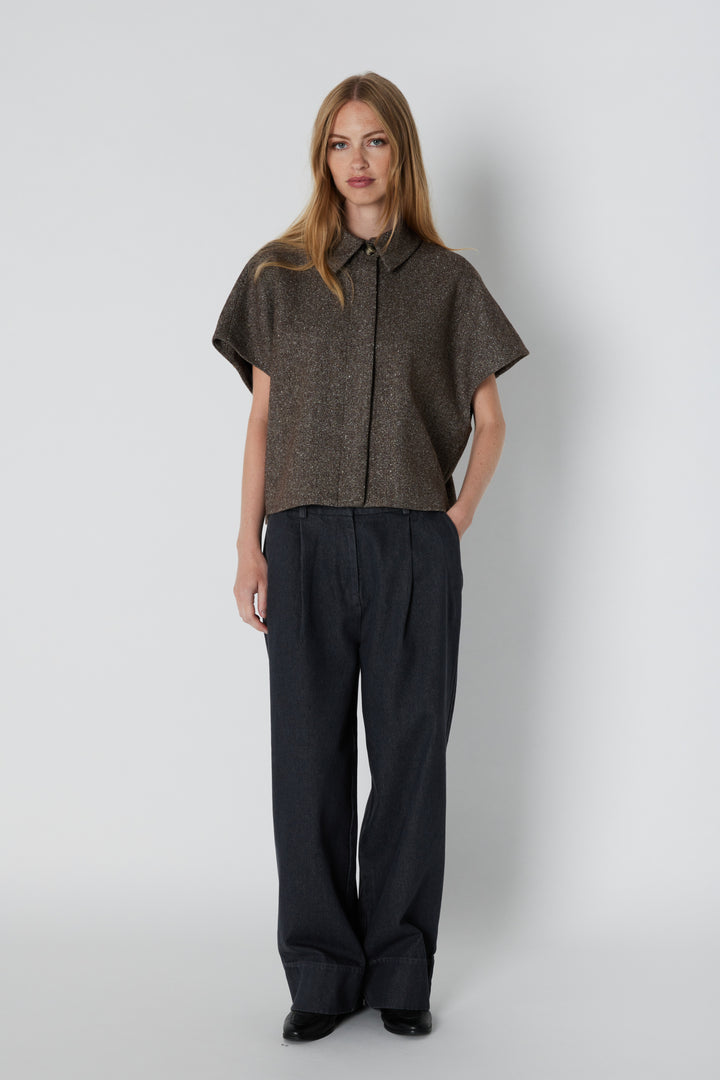 Heartmade HMNelyn bukser TROUSERS 400 Black denim