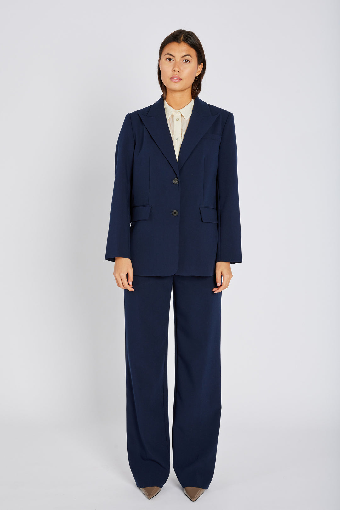 Heartmade HMNeta bukser TROUSERS 216 Della blue