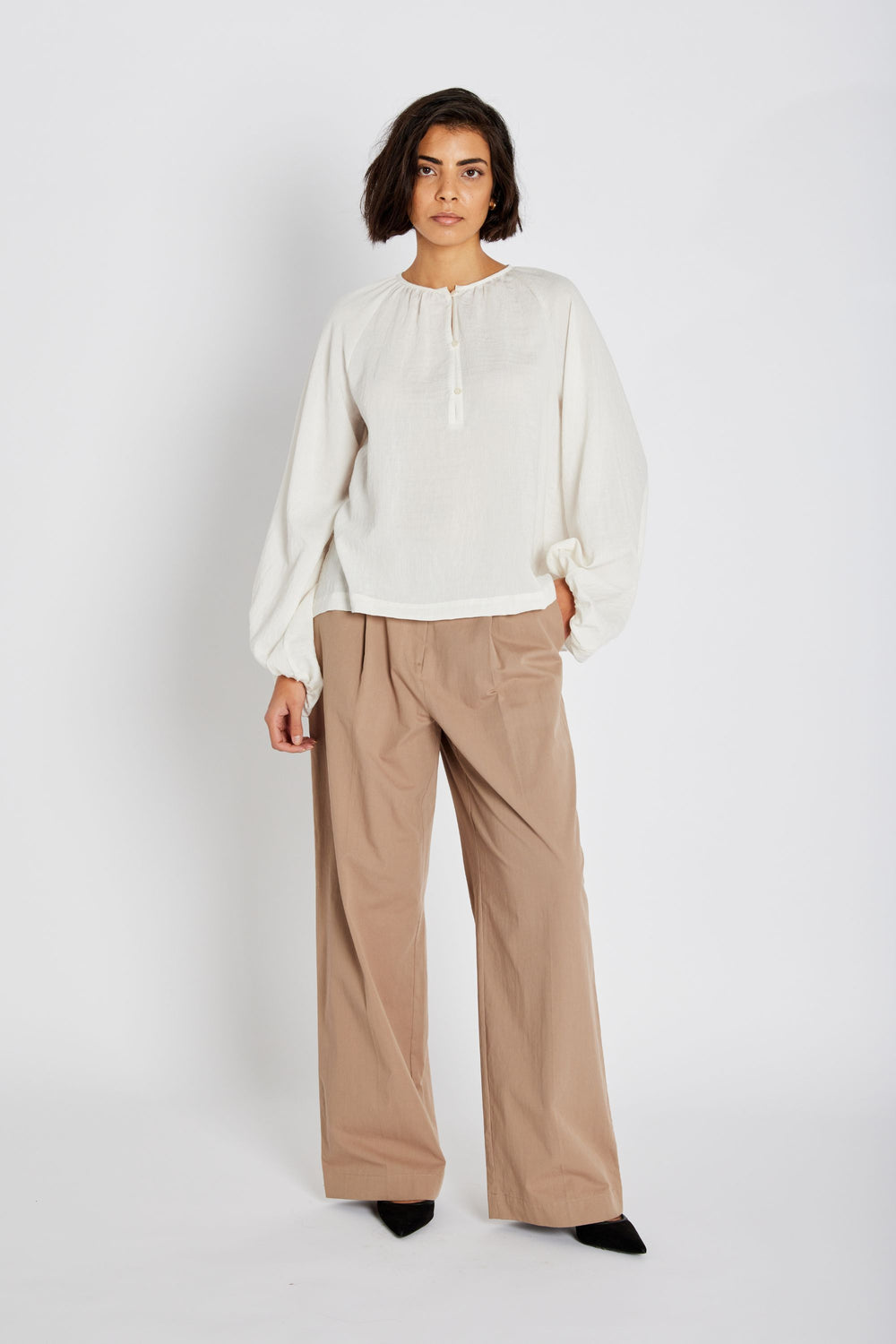 Heartmade HMNista bukser TROUSERS 85 Shitake