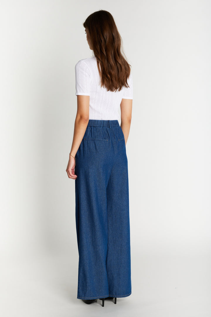 Heartmade HMNista bukser TROUSERS 211 Bracing Blue