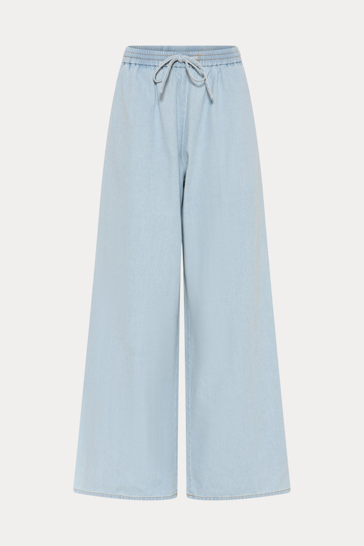 Heartmade HMNitan bukser TROUSERS 202 Light blue denim
