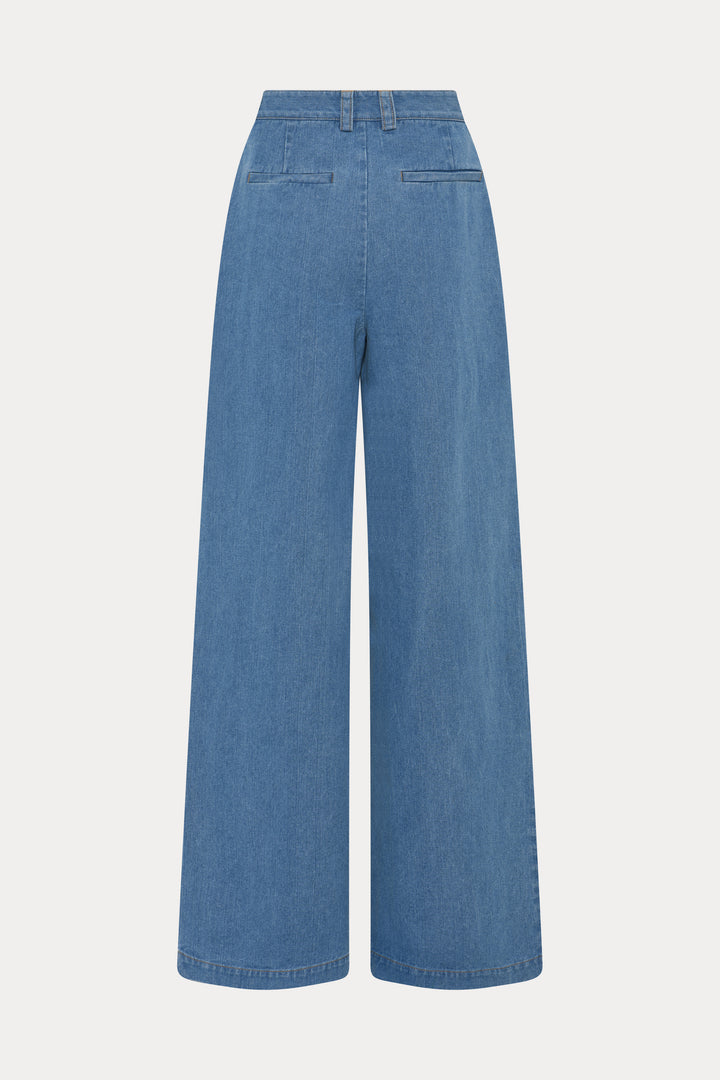 Heartmade HMNiva jeans TROUSERS 210 Deep ocean