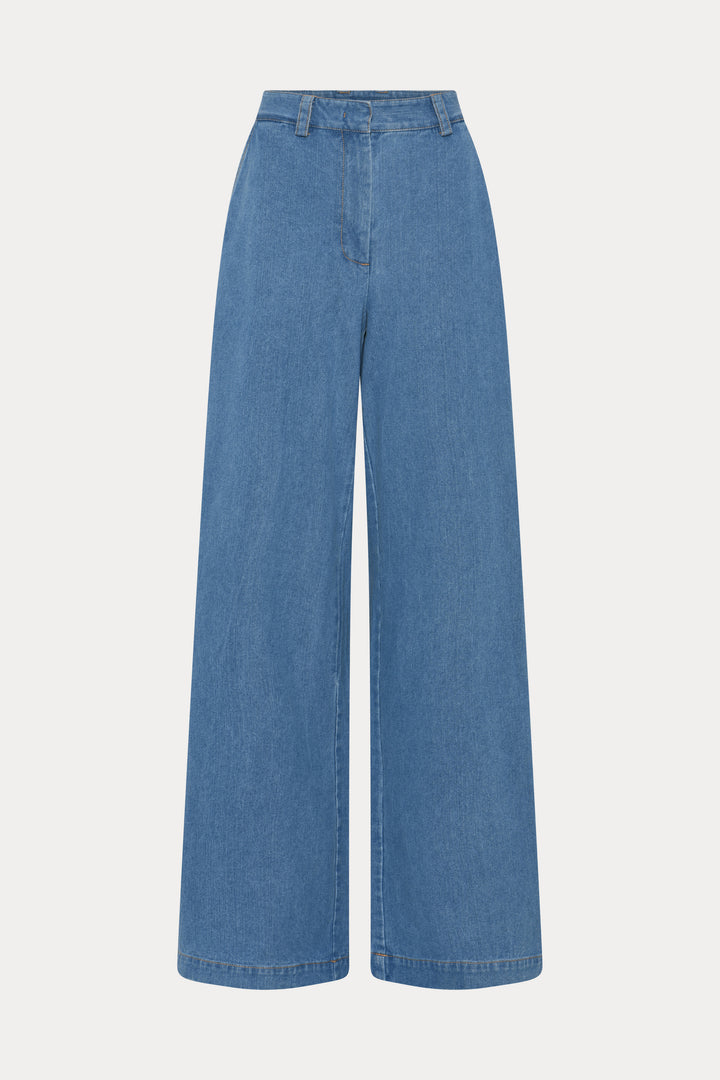 Heartmade HMNiva jeans TROUSERS 210 Deep ocean