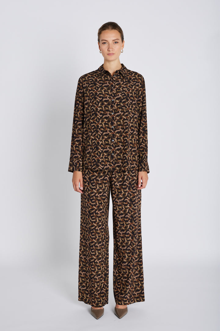 Heartmade HMNoran bukser TROUSERS 771 Fall leaf