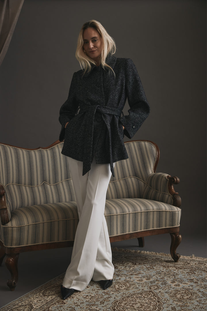 Heartmade HMReon jakke OUTERWEAR 913 Salt & Pepper