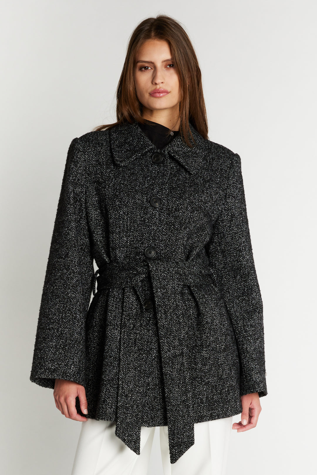 Heartmade HMReon jakke OUTERWEAR 913 Salt & Pepper