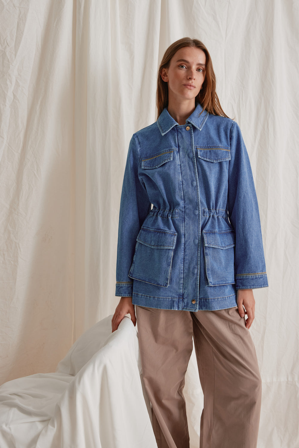 Heartmade HMRetal jakke OUTERWEAR 210 Deep ocean