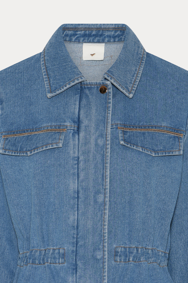 Heartmade HMRetal jakke OUTERWEAR 210 Deep ocean