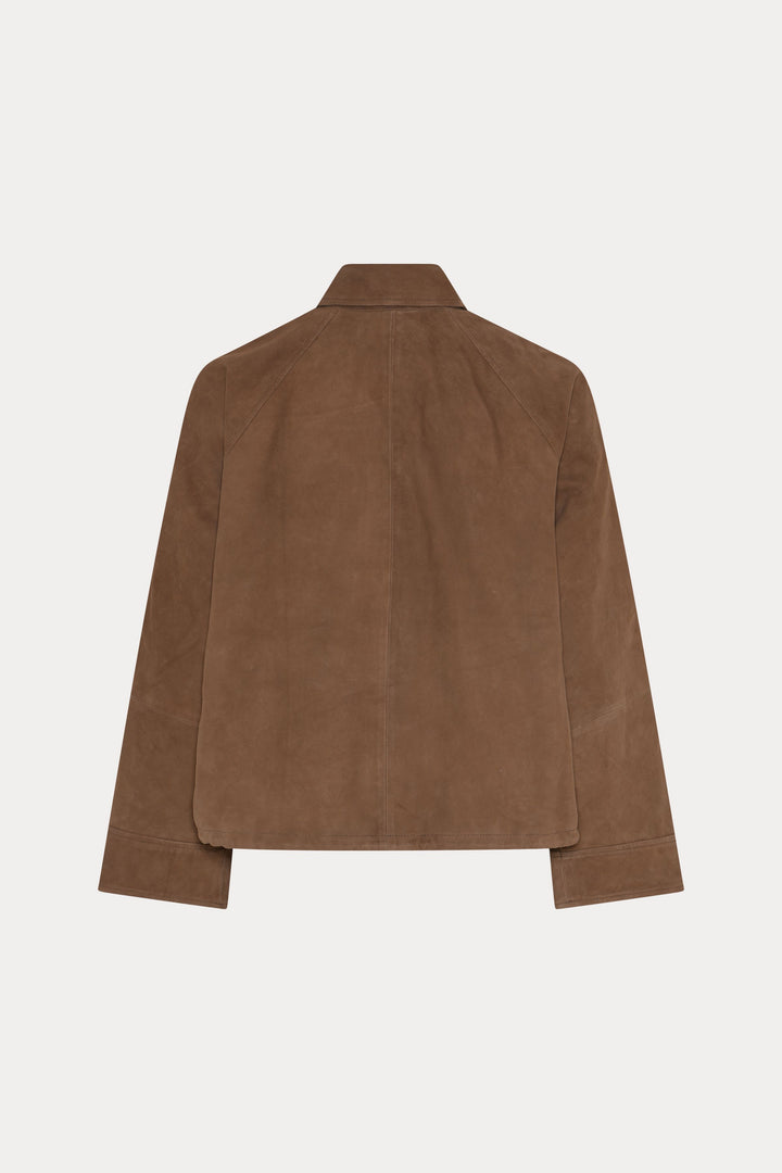 Heartmade HMRihan ruskindsjakke OUTERWEAR 06 Camel