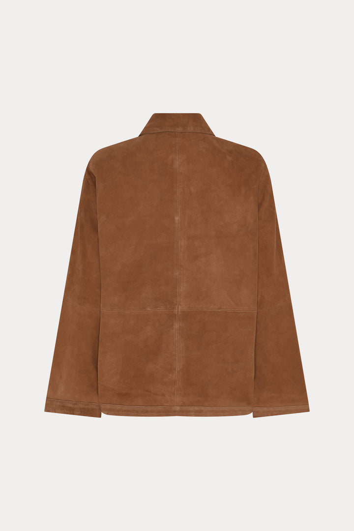 Heartmade HMRimal læderjakke OUTERWEAR 091 Saddle tan