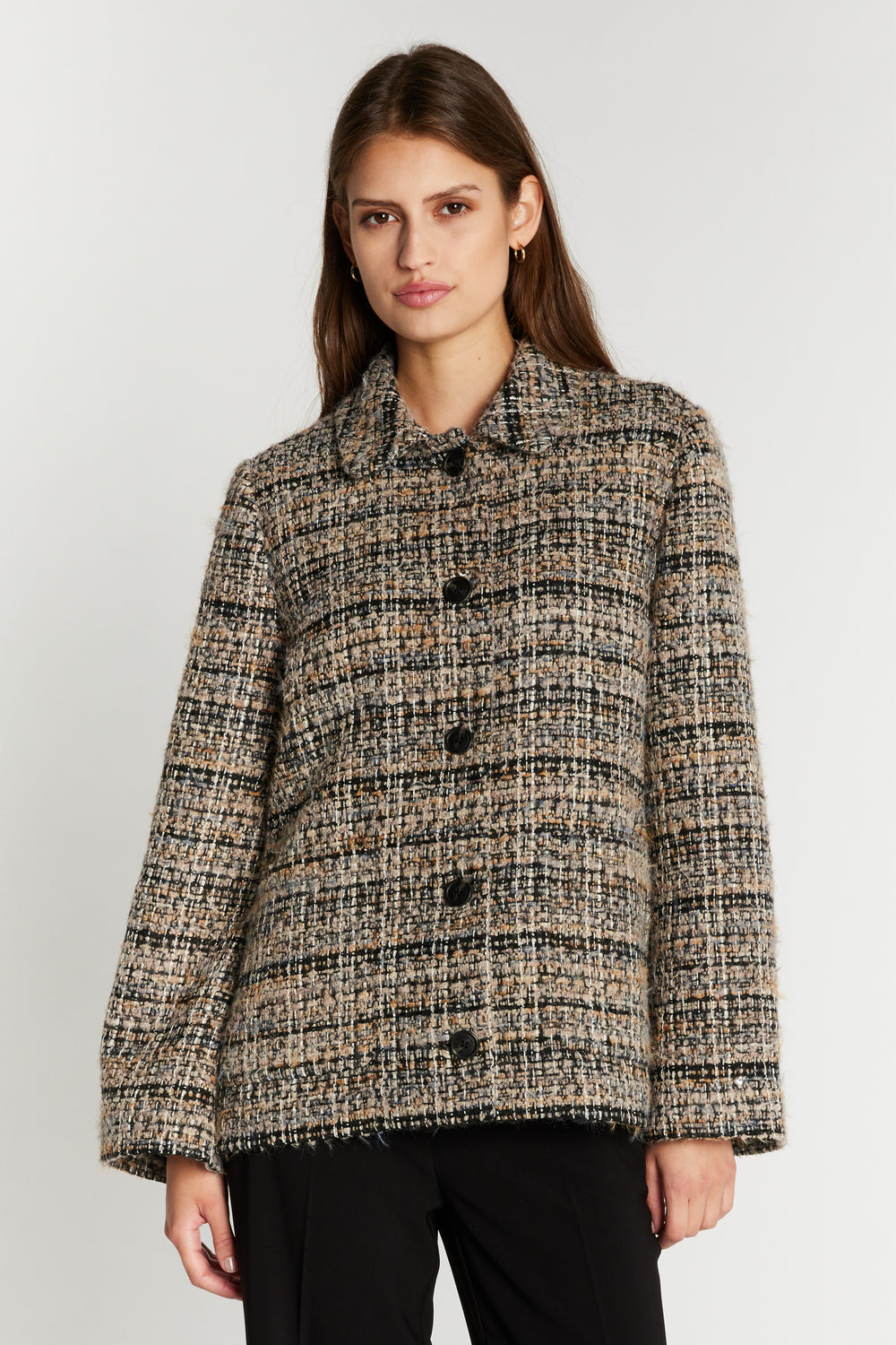 Heartmade HMRuea jakke OUTERWEAR 108 Desert black