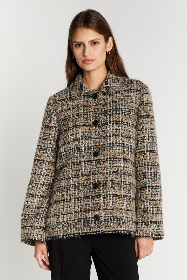 Heartmade HMRuea jakke OUTERWEAR 108 Desert black