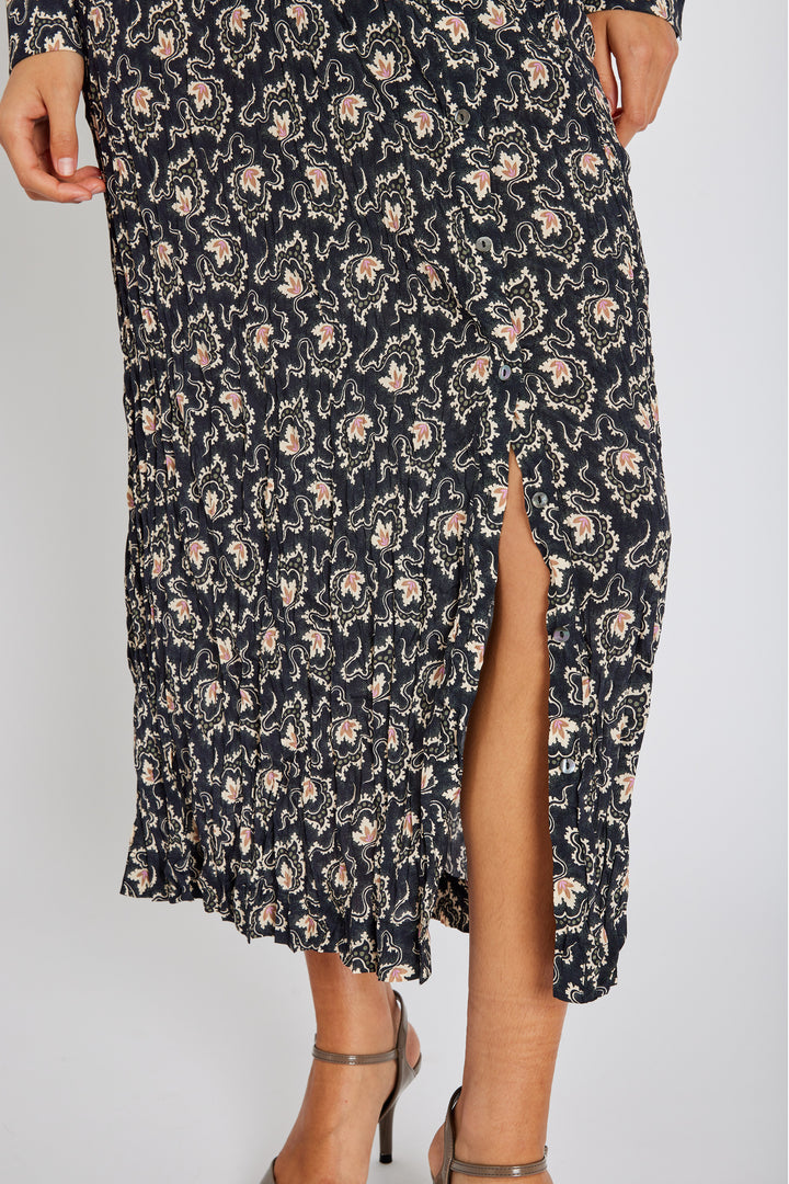 Heartmade HMSanis nederdel SKIRTS 202 Navy Dekor