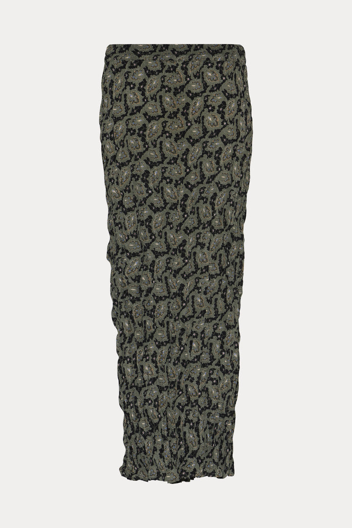 Heartmade HMSena nederdel SKIRTS 800 Forest green print